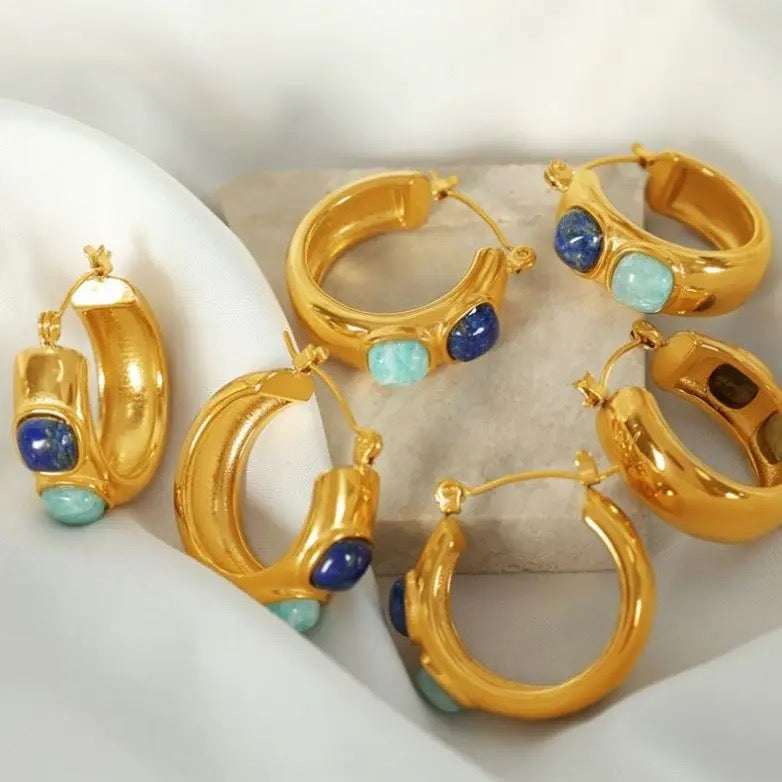 BLAIR Gold Hoop Earrings