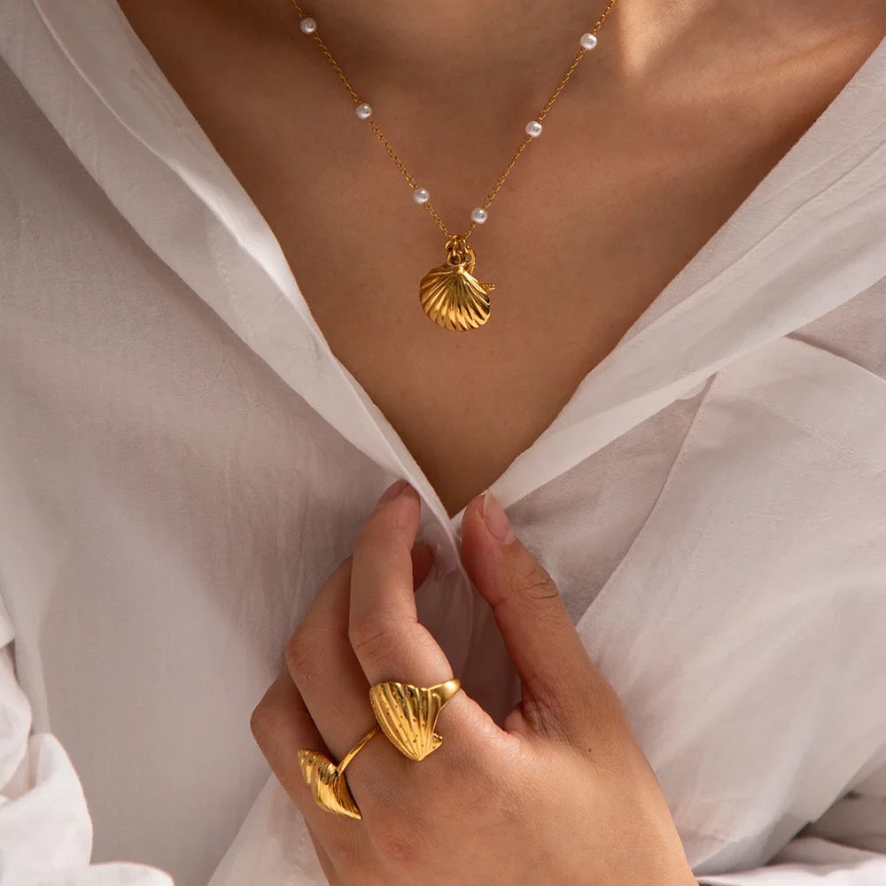 STAR SHELL Necklace Chain