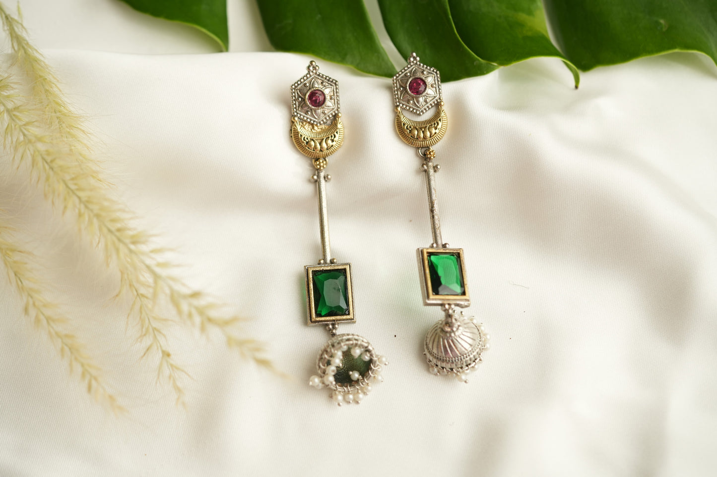 TRIPTI Serentity Drop Jhumkas