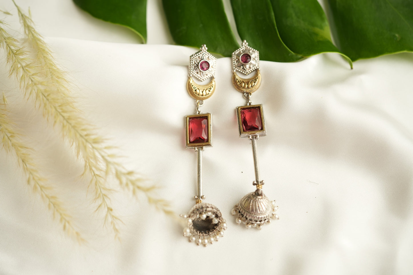 TRIPTI Serentity Drop Jhumkas
