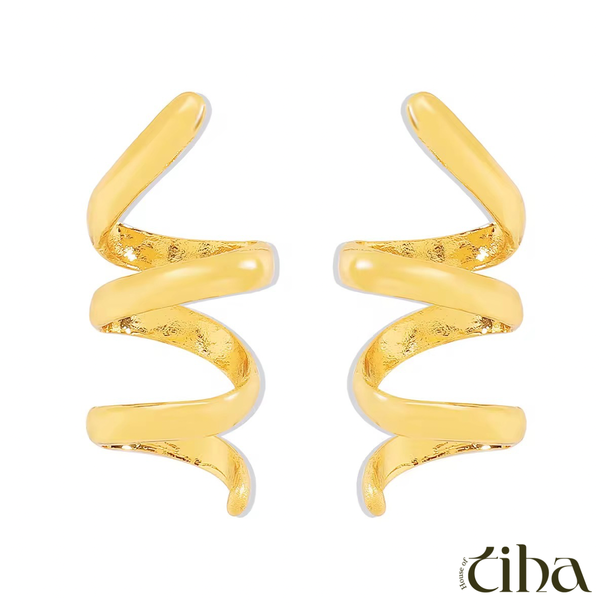VICTORIA Spiral Earrings