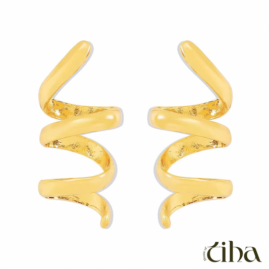 VICTORIA Spiral Earrings