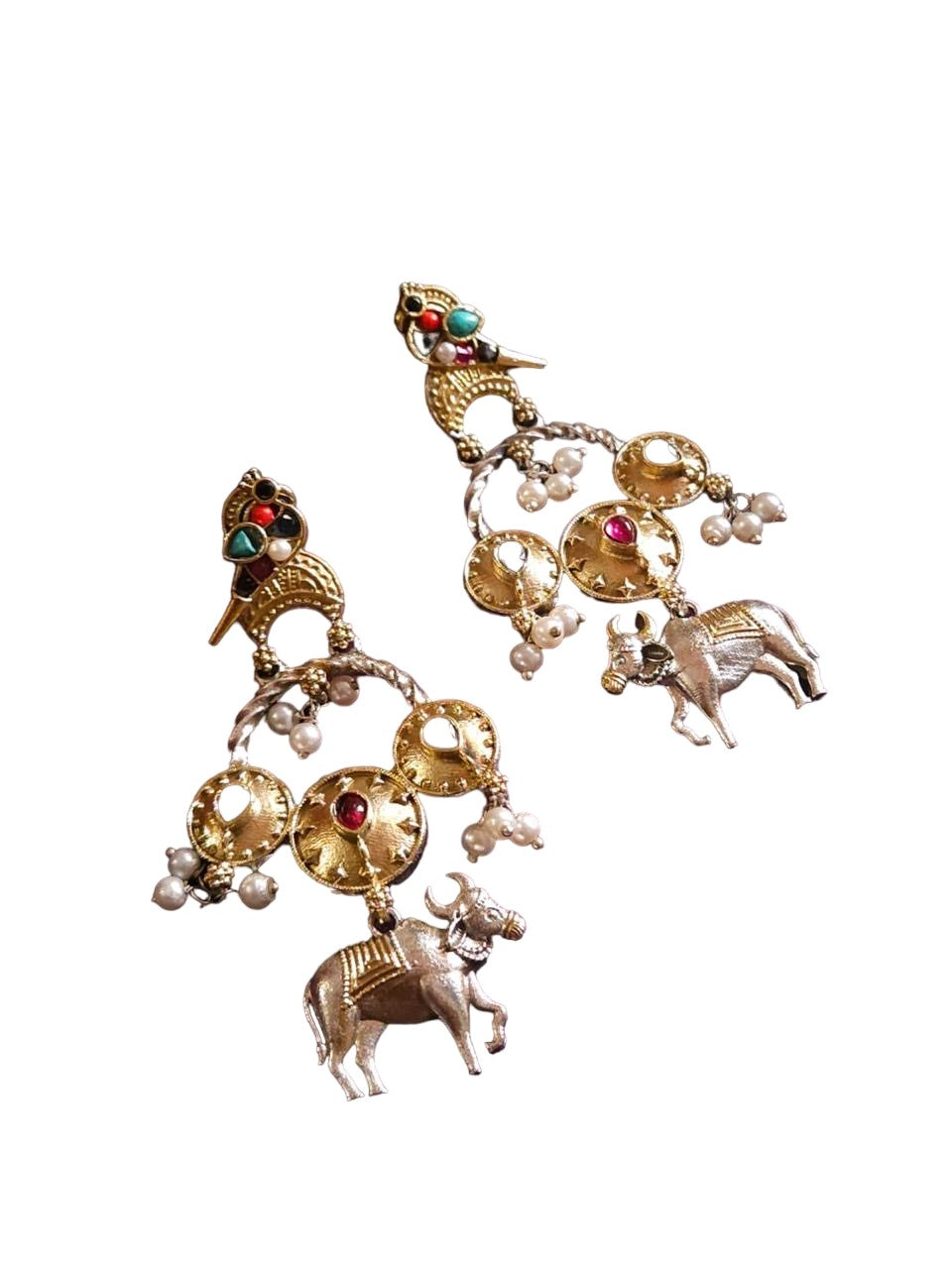 NANDI DUAL TONE Earrings